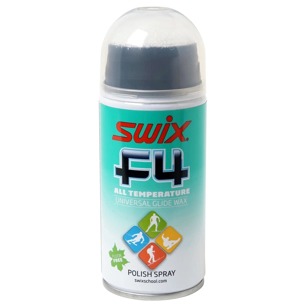 Swix F4 All Temperature Universal Glide Wax Spray 150 ml
