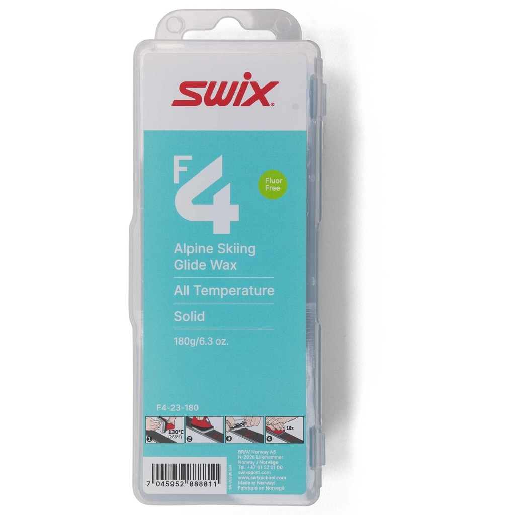 Swix F4 Glidewax 180g Ski Wax