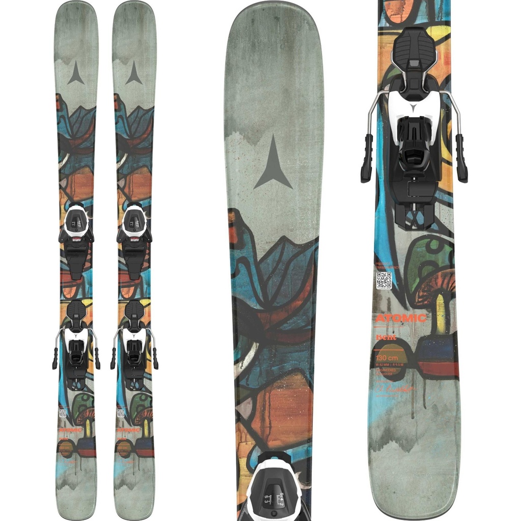 Atomic Kids' Bent Jr 120-130 w/ L6 Bindings