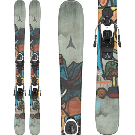 Atomic Kids' Bent Jr 120-130 w/ L6 Bindings