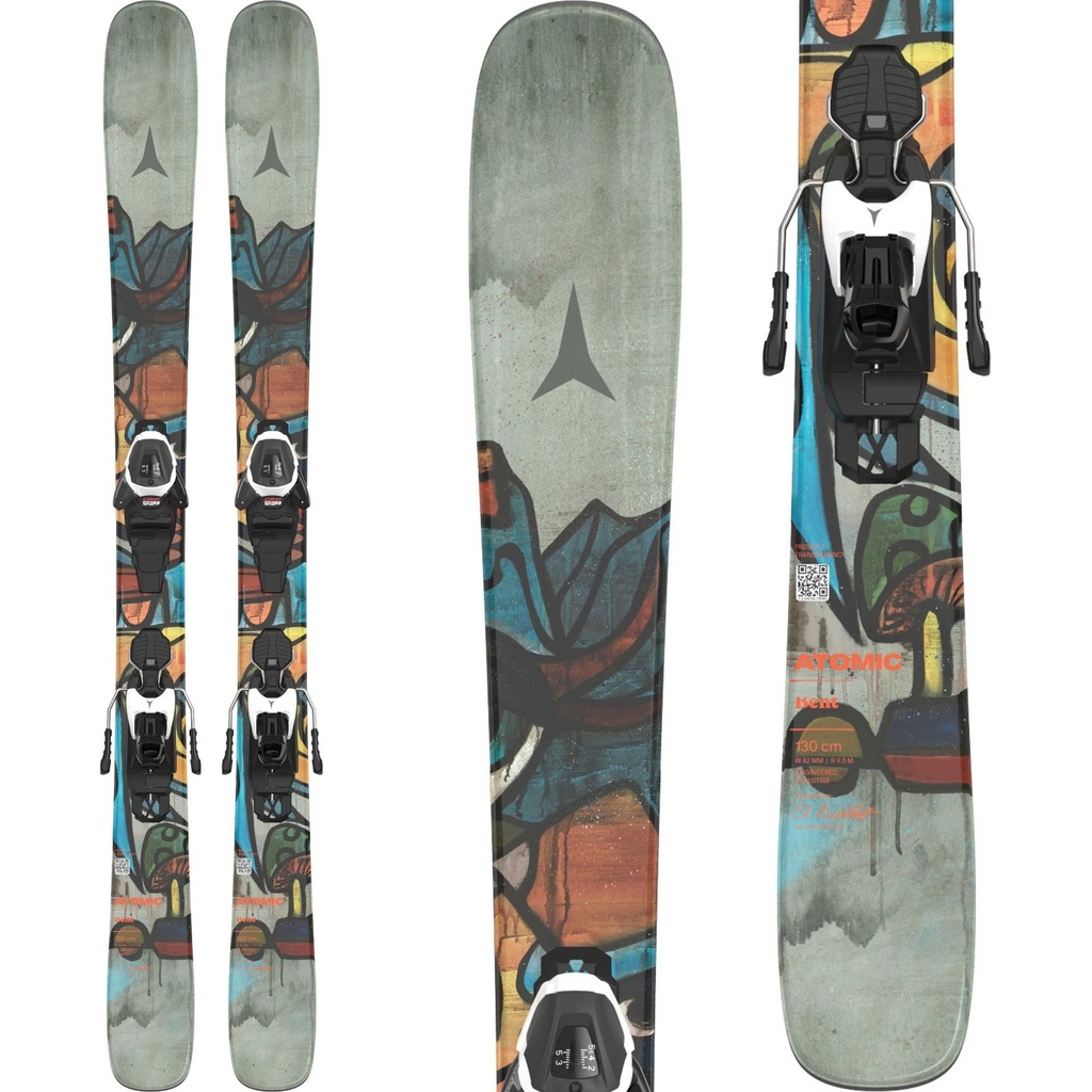 Atomic Kids' Bent Jr 140-150 w/ L6 Bindings