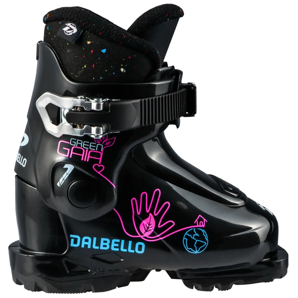 Dalbello Girls Green Gaia 1.0 GripWalk Ski Boots