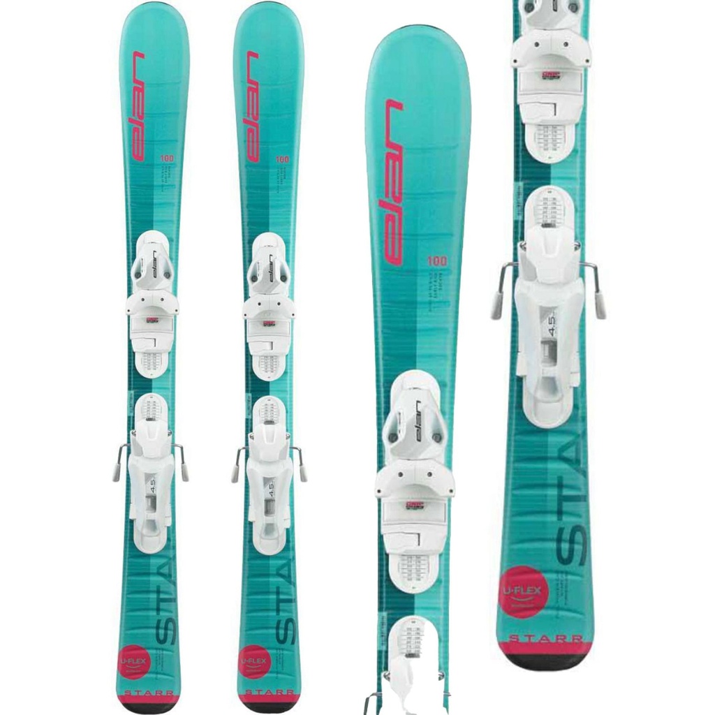 Elan Kids Starr Skis with EL 4.5 Jrs Bindings