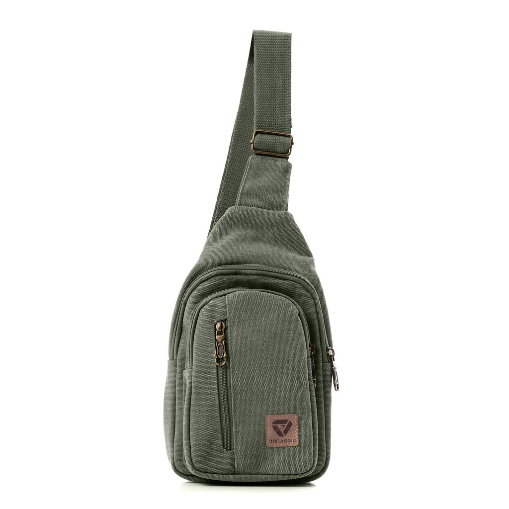 DiViaggio Canvas Sling Bag