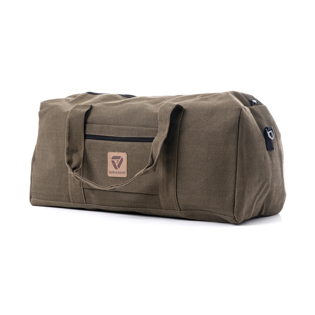 DiViaggio Large Canvas Duffel Bag