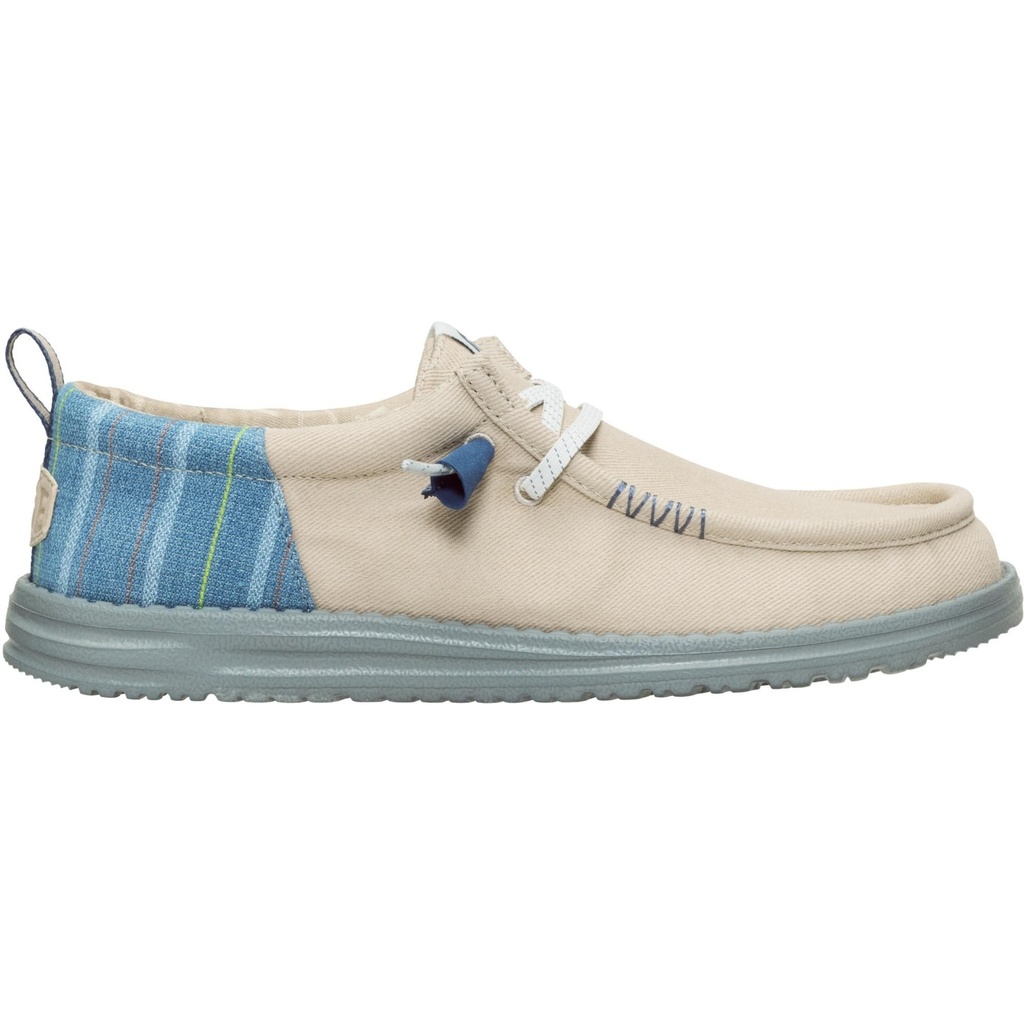 Hey Dude Men's Wally Funk Stripe Denim