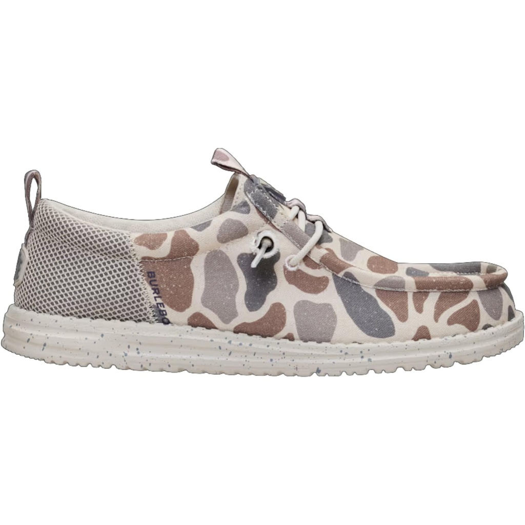 Hey Dude Men's BURLEBO Wally Funk Deer Camo Shoes