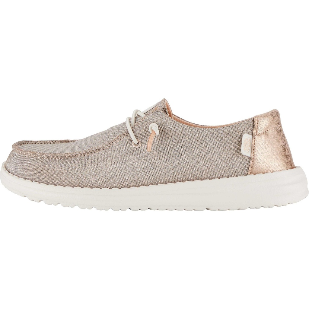 Hey Dude Women's Wendy Metallic Sparkle Slip On Shoes