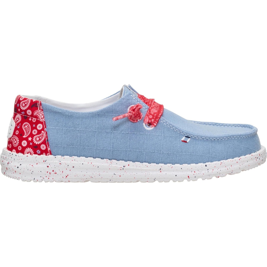 Hey Dude Women's Wendy Americana Paisley Shoes