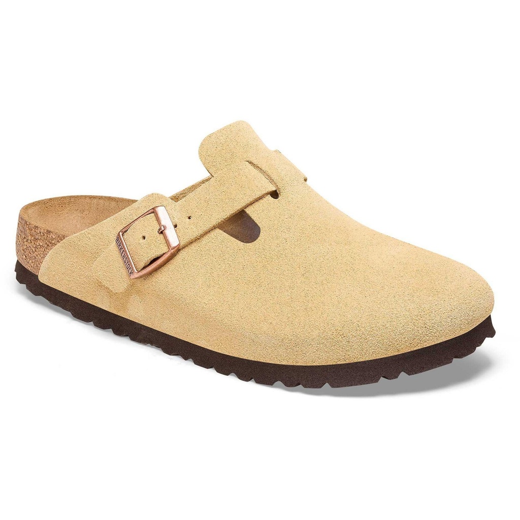 Birkenstock Women's Boston Suede Embossed Shoes