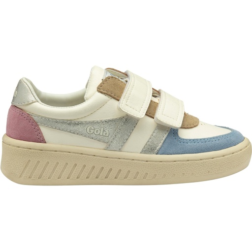 Gola Kids' Grandslam Quadrant Strap Sneakers