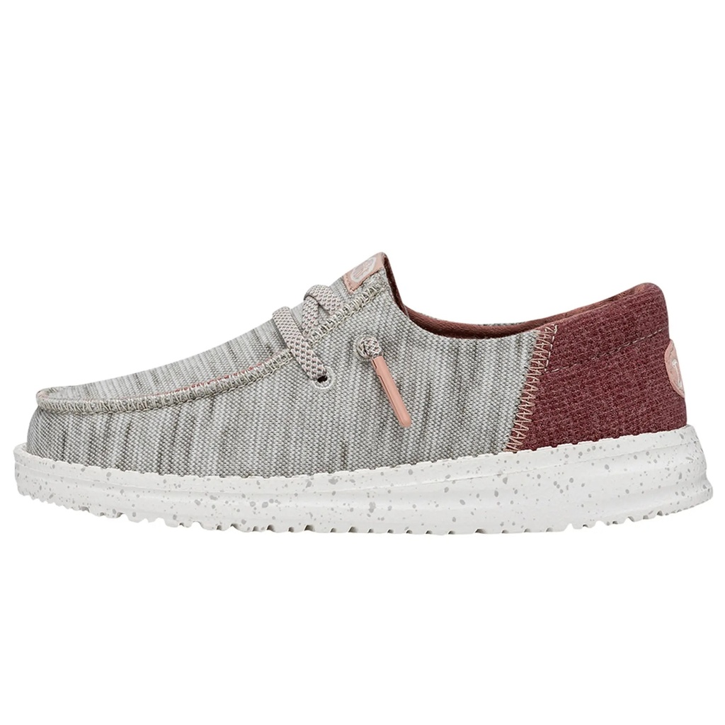 Hey Dude Girls' Wendy Youth Jersey Shoes (Little Kids/Big Kids)