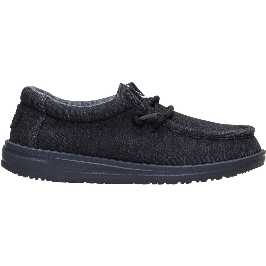 Hey Dude Kids' Wally Stretch Jersey Shoes