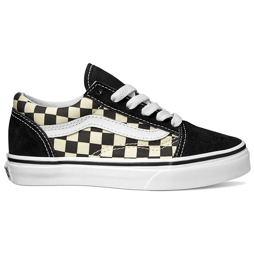 Vans Boys Primary Check Old Skool Shoes