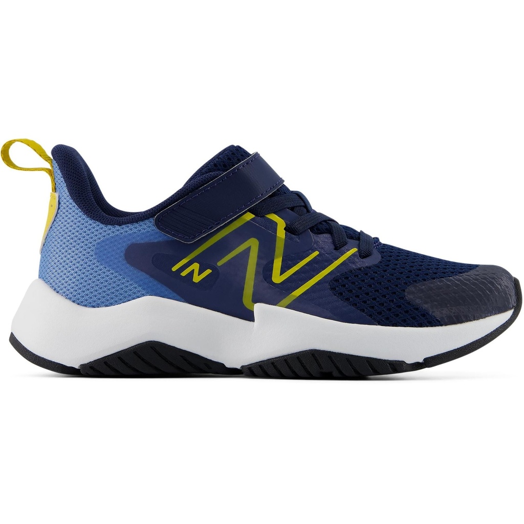 New Balance Little Kids' Rave Run v2 Bungee Lace w/ Top Strap Running Shoes