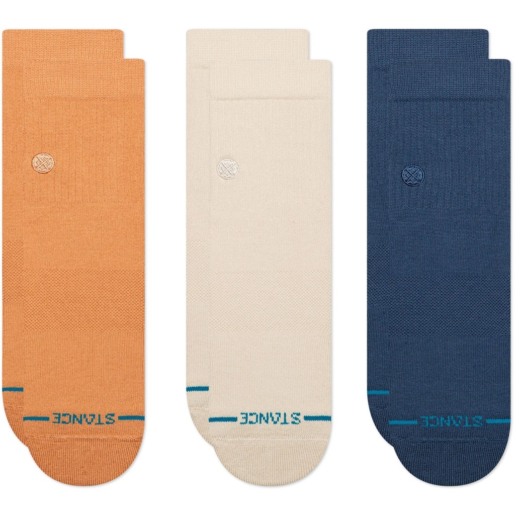 Stance Icon Quarter Socks 3 Pack