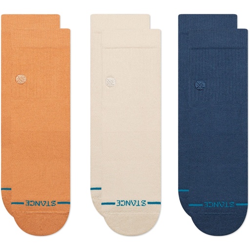 Stance Icon Quarter Socks 3 Pack