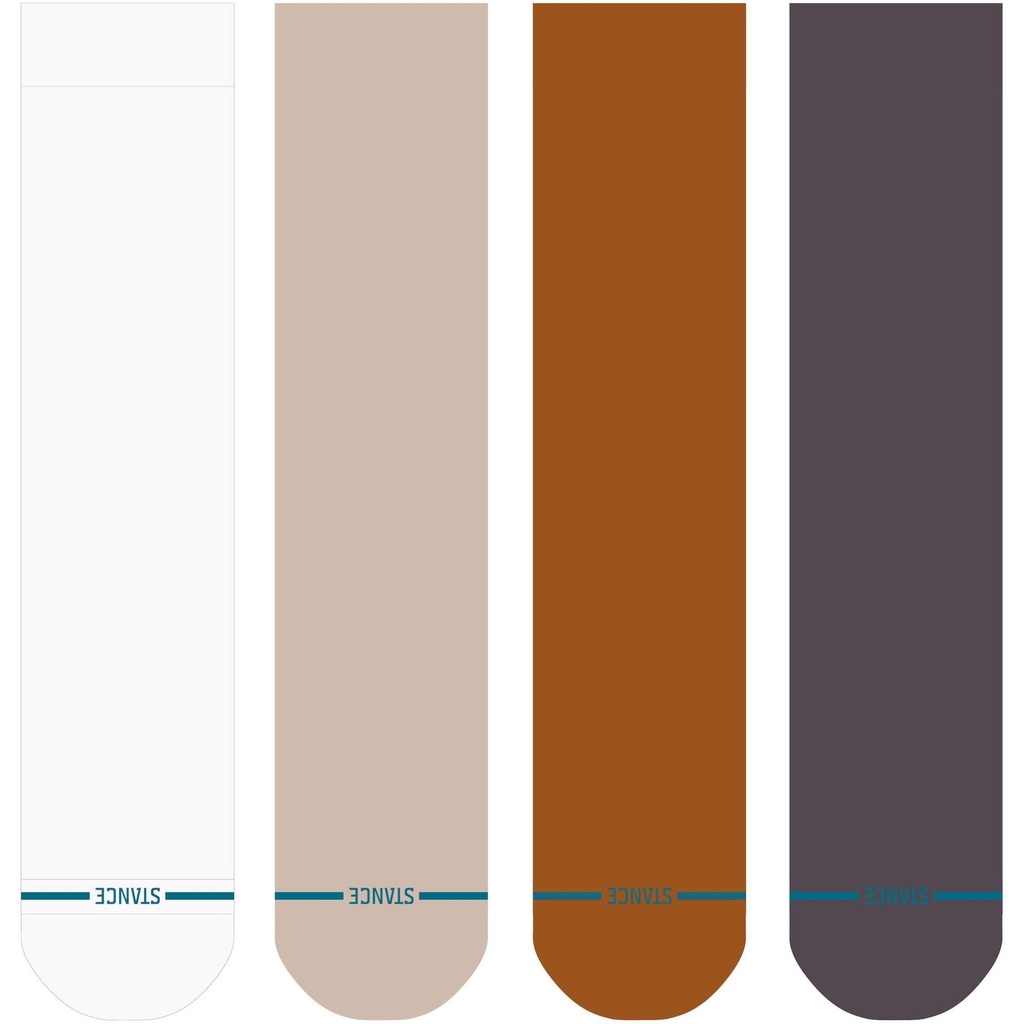 Stance Men's Icon Crew Socks 4 Pack