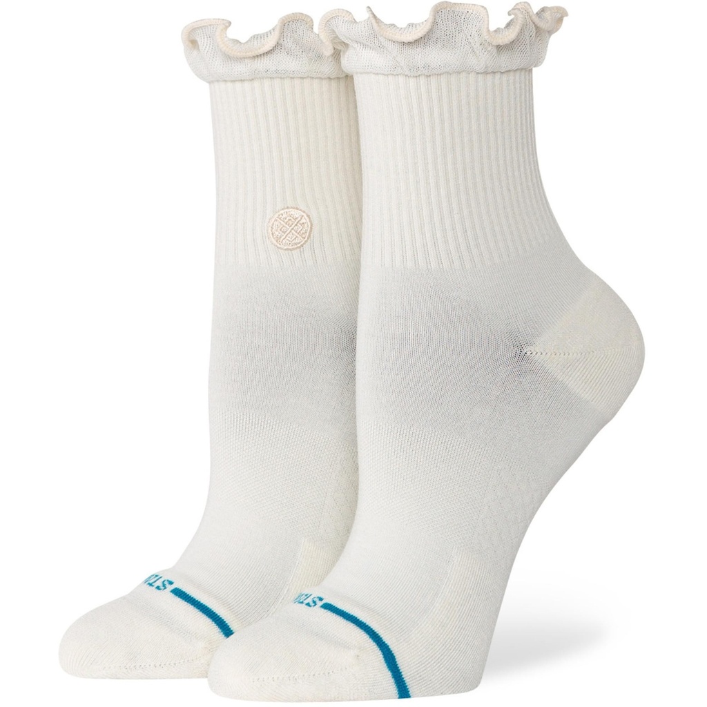 Stance Women's Ruffle Icon Quarter Socks