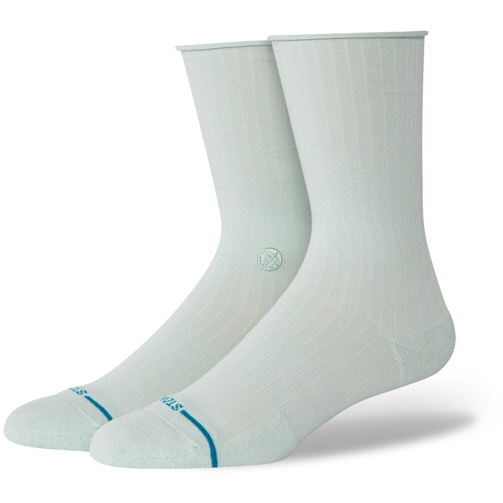 Stance Women's Rolled Solid Crew Socks