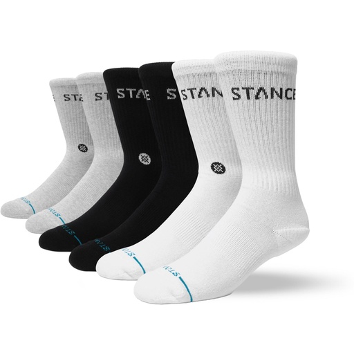 Stance 6 Pack Crew Socks