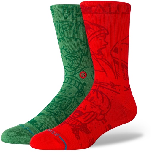 Stance Men's Home Alone Cotton Crew Medium Cushion Socks