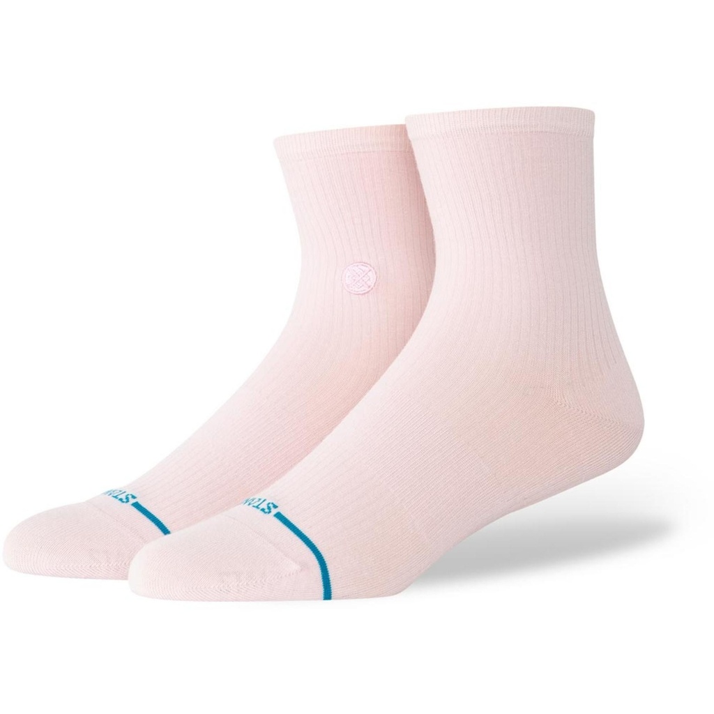 Stance Women's Fine Ribbed Quarter Socks