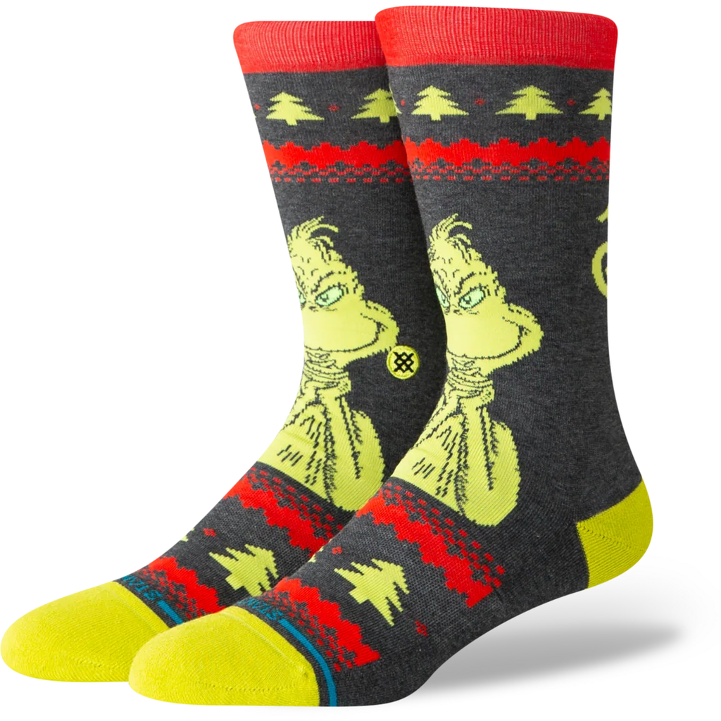 Stance Men's Grinch Sweater Crew Socks
