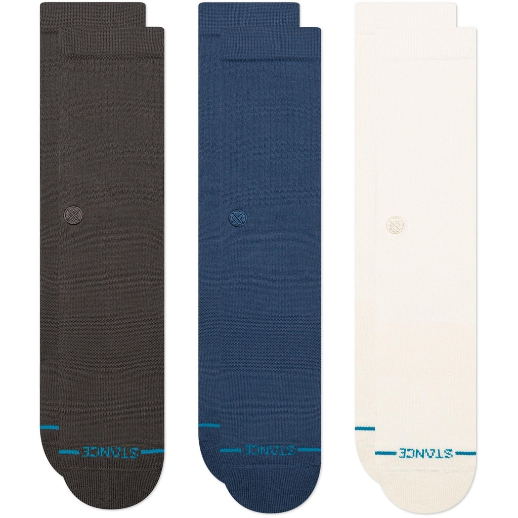 Stance Men's Icon Crew Socks 3 Pack