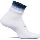 Feetures High Performance Max Cushion Stacked Quarter Running Socks