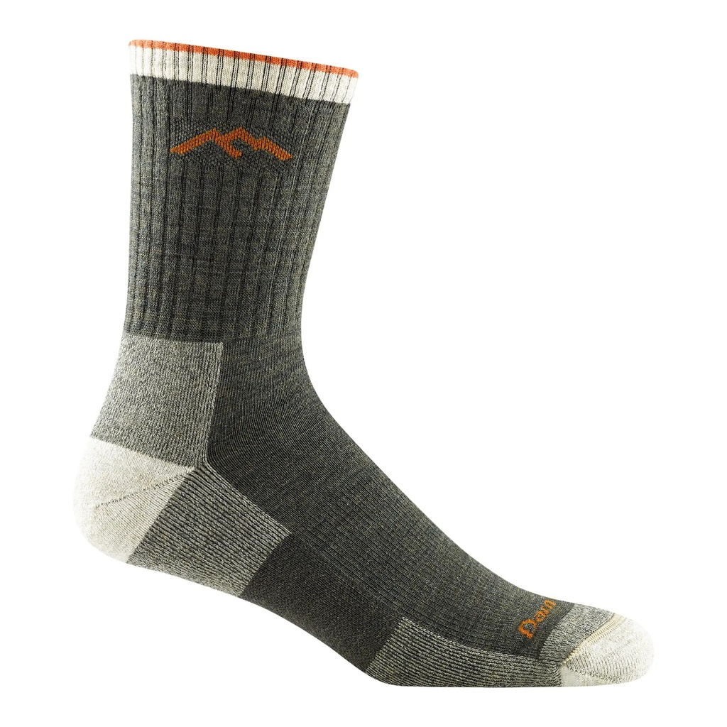 Darn Tough Vermont Men's Hiker Micro Crew Midweight Hiking Socks