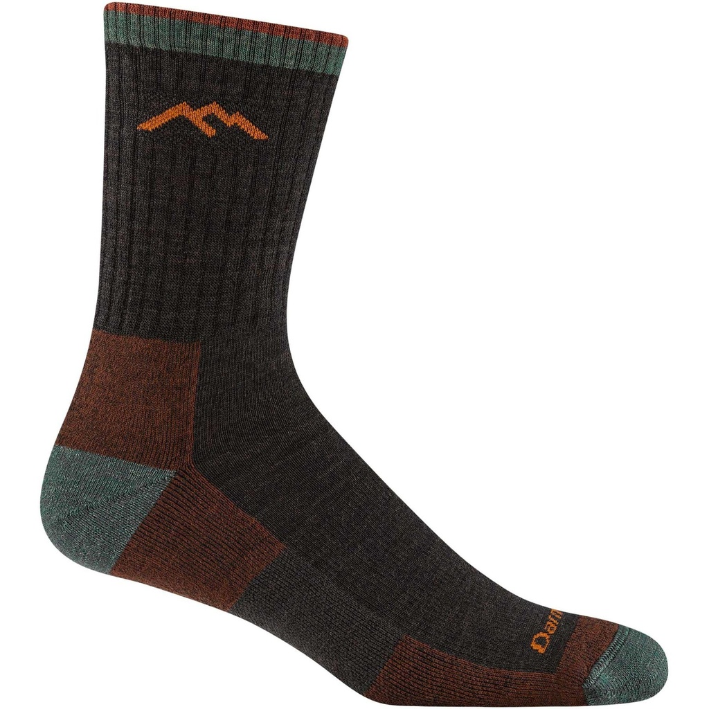 Darn Tough Vermont Men's Hiker Micro Crew Midweight Hiking Socks