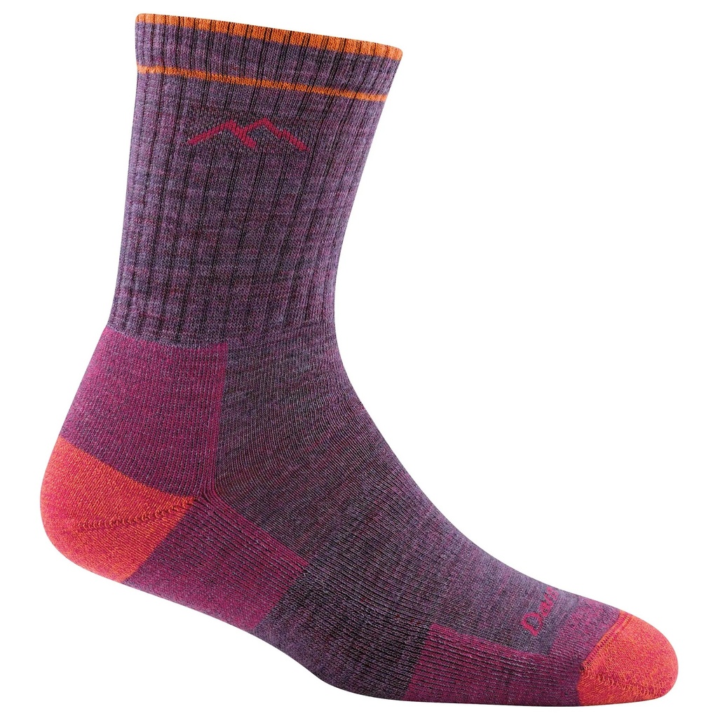 Darn Tough Vermont Women's Hiker Micro Crew Midweight Hiking Socks
