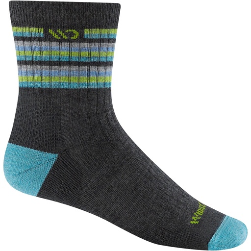 Wide Open Women's Multi Stripe Midweight Micro Crew
