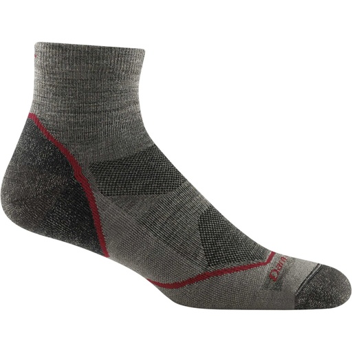 Darn Tough Vermont Men's Light Hiker Quarter Lightweight Hiking Socks