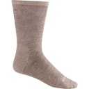 Wide Open Men's Solid Lightweight Crew Socks