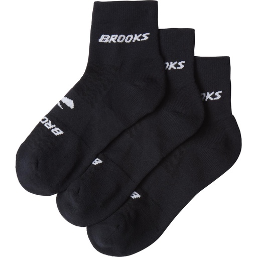 Brooks Run-In Quarter Socks 3-Pack