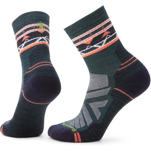 Smartwool Women's Hike Zig Zag Valley Mid Crew Socks