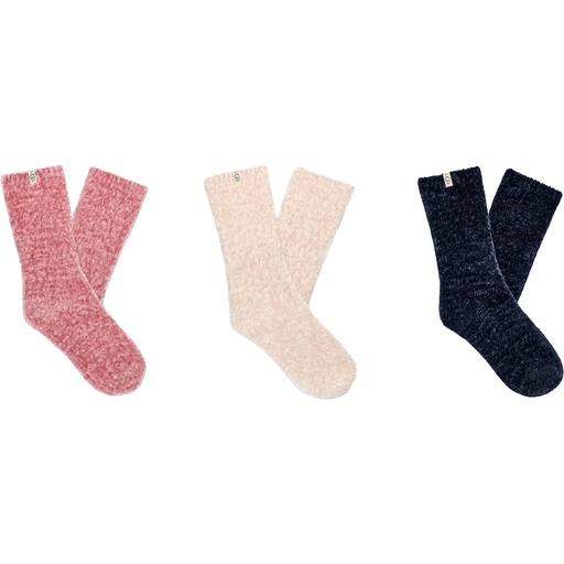 UGG Women's Leda Sparkle 3-Pack Socks