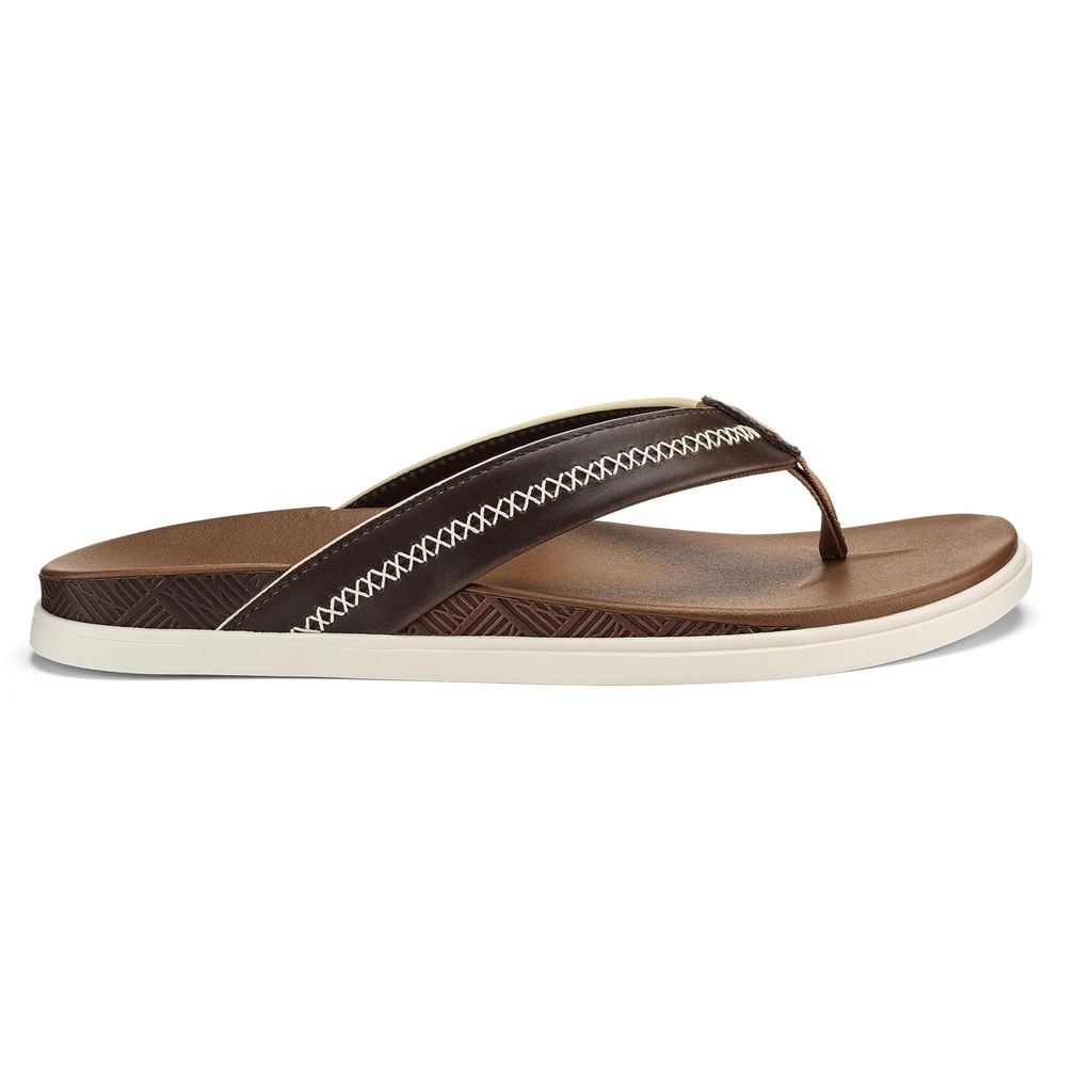 OluKai Men's Shoreline Leather Sandals