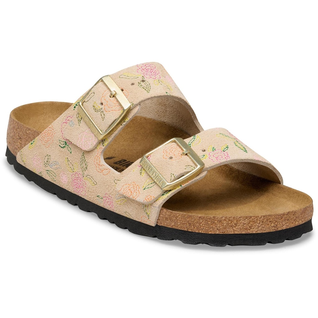 Birkenstock Women's Arizona Soft Footbed Suede Sandals