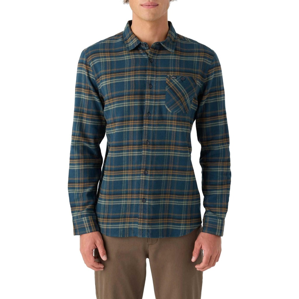 O'Neill Men's Redmond Plaid Standard Fit Shirt
