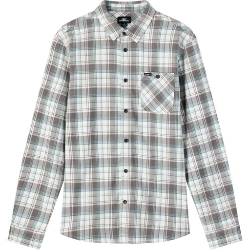 O'Neill Men's Redmond Plaid Flannel Long Sleeve Shirt