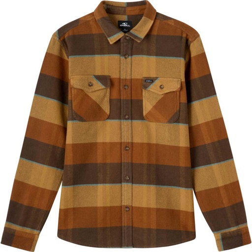 O'Neill Men's Richmond Flannel Standard Fit Long Sleeve Shirt