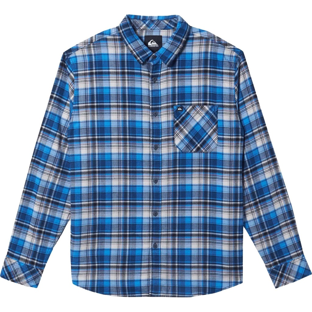 Quiksilver Men's Breakwater Stretch Long Sleeve Flannel Shirt