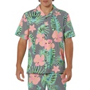 Party Pants Men's Miami Vibes Button Up Shirt
