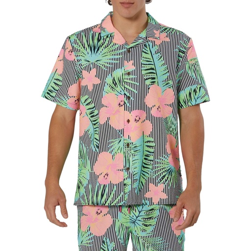 Party Pants Men's Miami Vibes Button Up Shirt