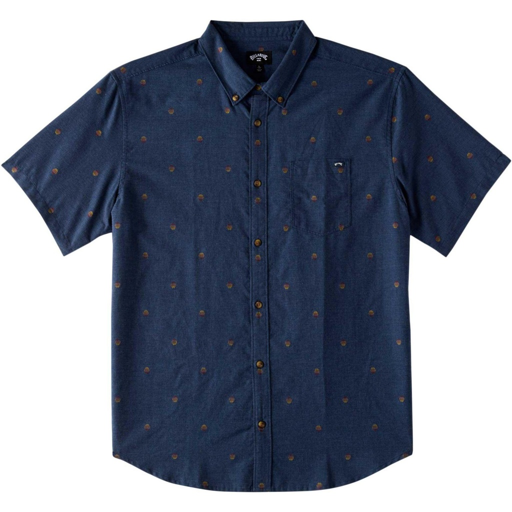Billabong Men's All Day Jacquard Short Sleeve Shirt