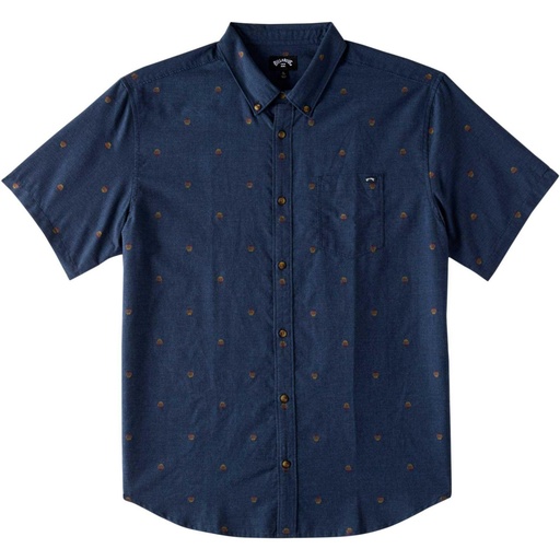 Billabong Men's All Day Jacquard Short Sleeve Shirt