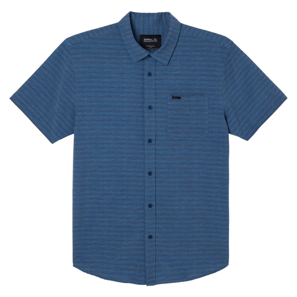 ONeill Men's Trvlr Traverse Stripe Standard Shirt